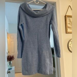 H&M Off-Shoulder Sweater Dress